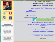 Tablet Screenshot of fgalindosoria.com